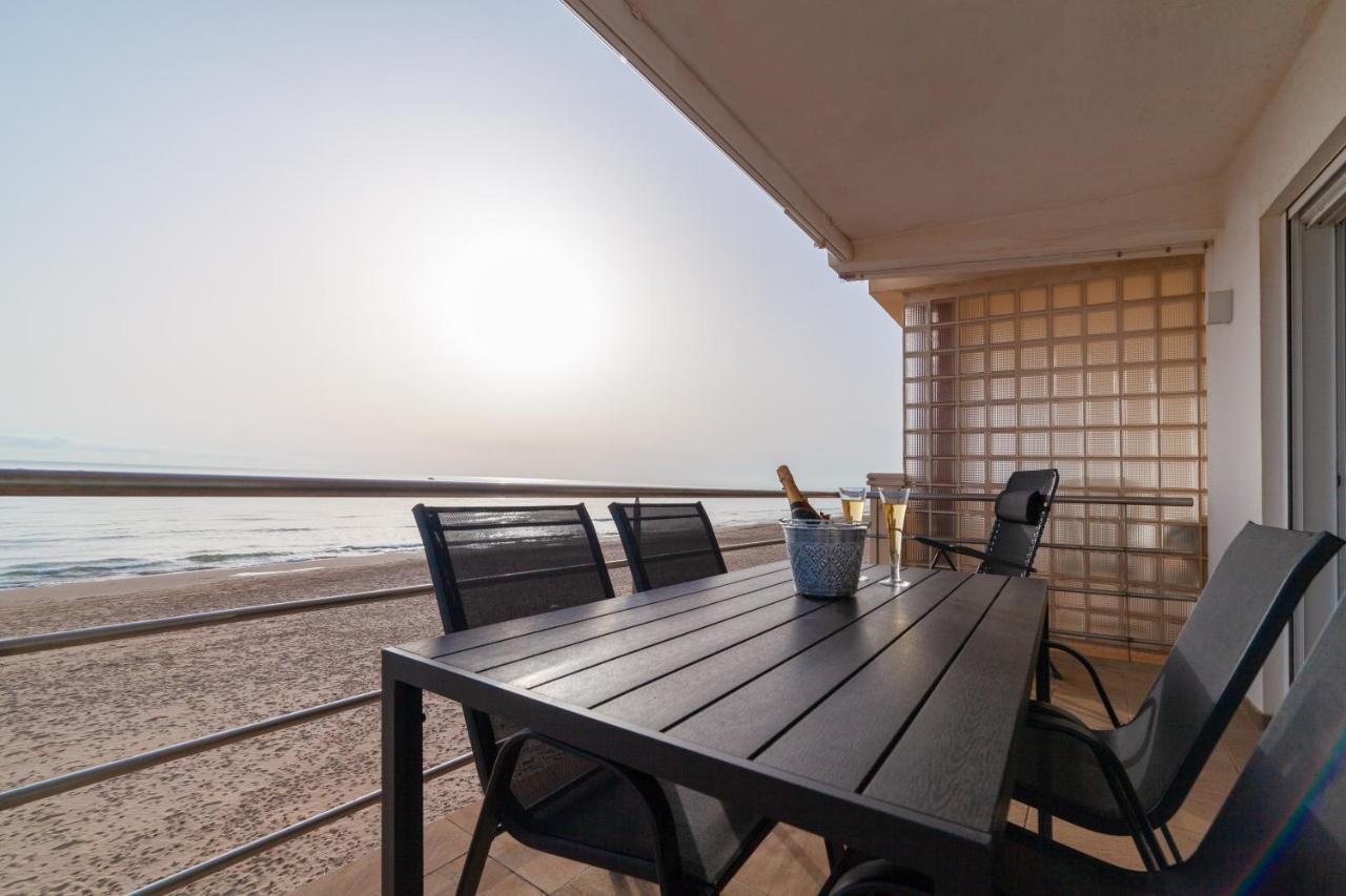Ap-3 Ximoapartments A Primera Linea Playa & Chimenea 올리바 외부 사진